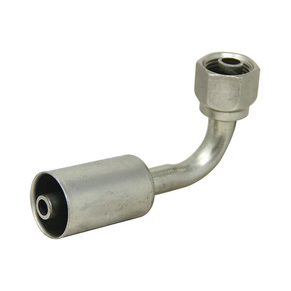 A & I Products 90� Female O-Ring Steel Beadlock Fitting 3.5" x1" x1" A-461-3331 - main